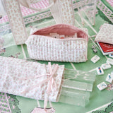 Case-Mate Mahjong Jelly Tote Set Ballet Pink Bow