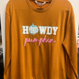 Howdy Pumpkin Sweatshirt