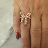 Pearl Bow Rings