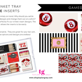 5.5x11 Gameday Lubbock 5pk Tray Inserts