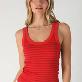 Reversible Red Tank Top