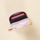 Purple Bouquet Keychain Wallet