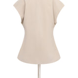 Sleeveless Blazer Vest