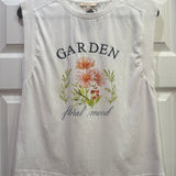 Graphic Embroidered Tank