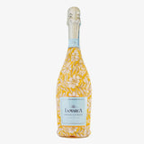 Gold Flowers Prosecco Wrap