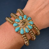 Gold Concho Bracelet