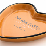 Heart Trinket Tray I'm Not Bossy
