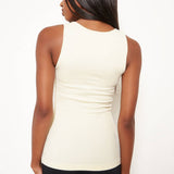 Seamless White  Tank Top