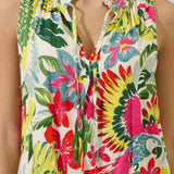 Wissa Tropical Sleeveless Blouse