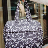 Black & White Bows Weekender