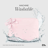 Ballet Pink Bow Waterproof Pouch