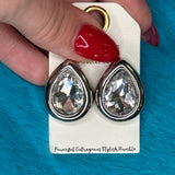 Gemstone Stud Earrings