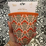 Sip Savvy Drink Sleeve -Dusty Rose