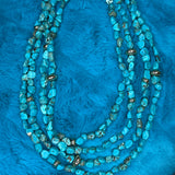 Turquoise Layers Necklace