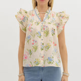 Garden Whimsy Tiered Top