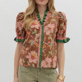 Ruffle Bloom Top