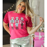 Pink Nutcracker Top