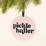 Pickle Baller Ornament