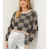 Checkered Sweater