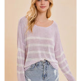 Strip Knit Top