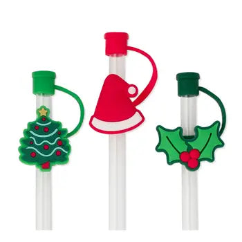 Holiday Straw Toppers
