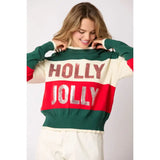 Holly Jolly Sequin Knit Sweater