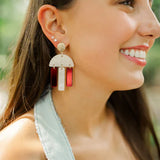 Game Day Huddle Drop Earrings