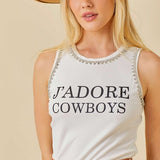 J'adore Cowboys Tee