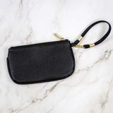 Suzanna Black Wristlet