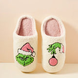 Grinch Holiday Slippers