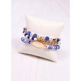 Game Day Bracelet Set Blue