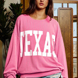 Oversize Texas Graphic Crewneck