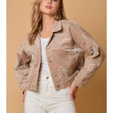 Corduroy Pearl Jacket