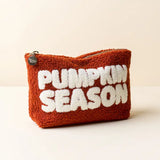 Pumpkin Teddy Pouch