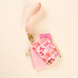 Blushing Bows Wristlet