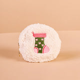 Holiday Stocking Teddy Pouch