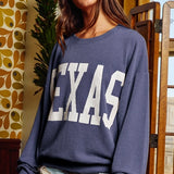 Oversize Texas Graphic Crewneck