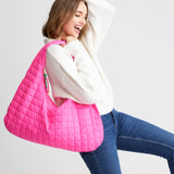 Quilted Hobo Bag