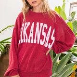 Oversized Arkansas Sweatshirt