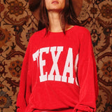 Oversize Texas Graphic Crewneck