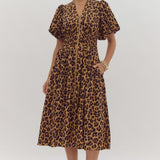 Leopard Midi Dress