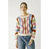 Multicolored Block Sweater