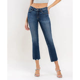 Mid-Rise Mini Bootcut Jean