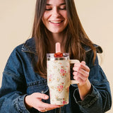 Endless Dream Floral Tumbler