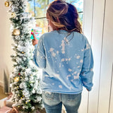 Bleached Merry Christmas Sweatshirt