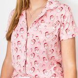 Candy Cane Cutie Button Up
