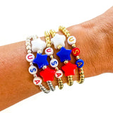 USA 4th Of July Bracelet