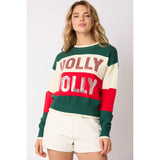 Holly Jolly Sequin Knit Sweater