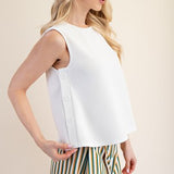 Top with Side Buttons