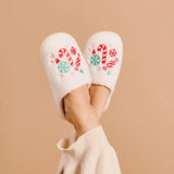 Fuzzy Sugar Rush Slippers